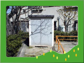 清掃道具入れ倉庫の写真