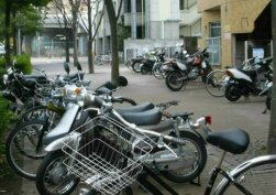 放置自転車の様子