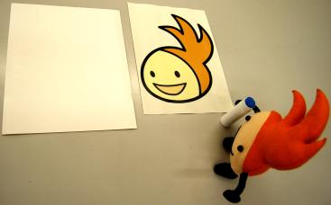 画像:うちわの作り方①