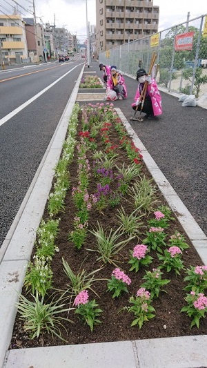 画像：フラワーラブメイツの花植え1