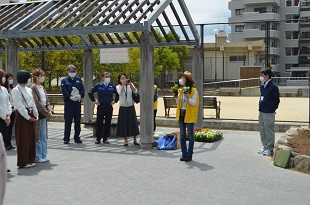 緑のコーディネーターより作業説明