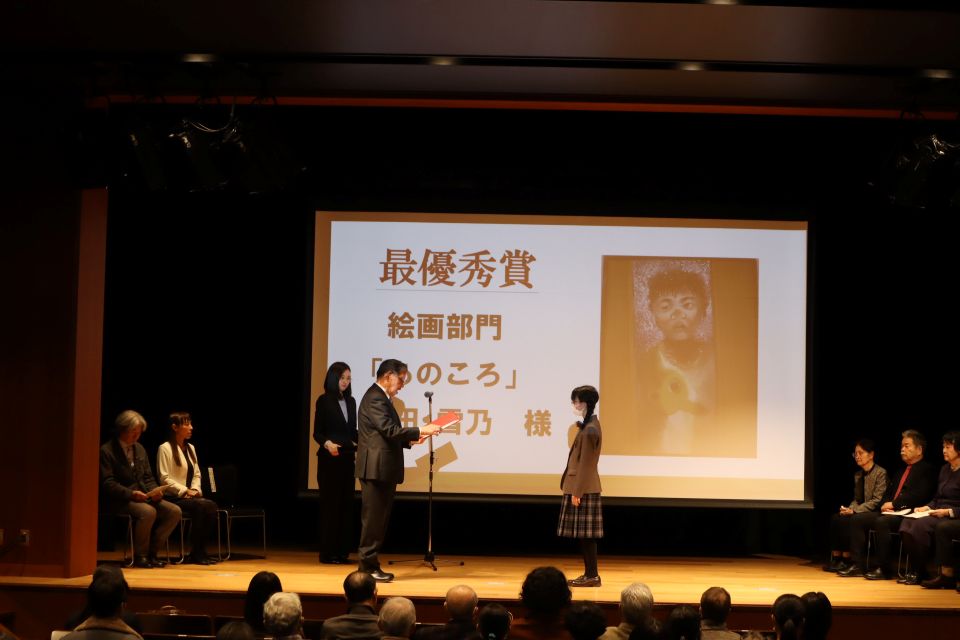 ひょうしょうしきのようす　しゃしん３