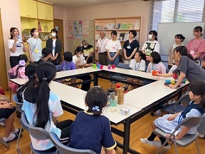 中村学園大学裏千家茶道部のみなさん