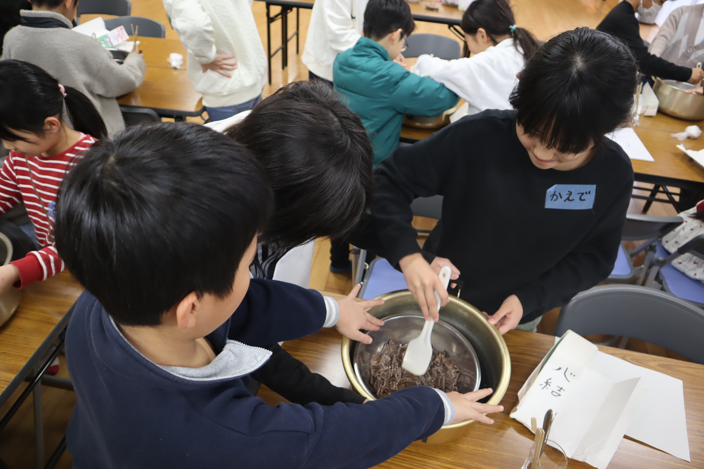 チョコリースづくり