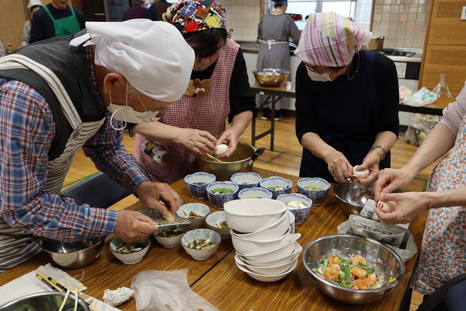 居酒屋風クッキング調理様子３