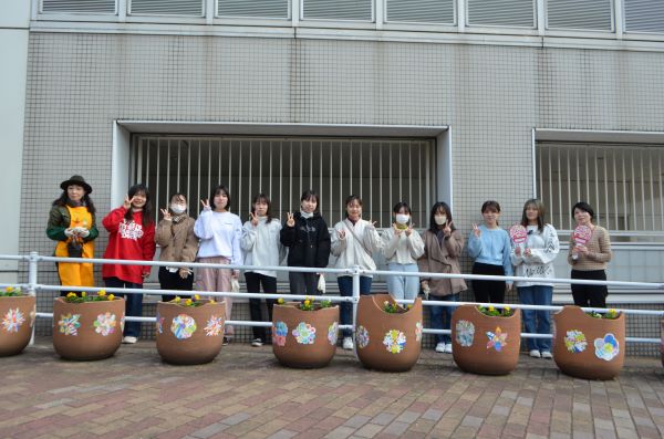 別府駅プランター