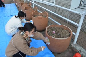 別府駅フラワーポット1