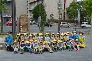 中村学園大学付属あさひ幼稚園の皆さん