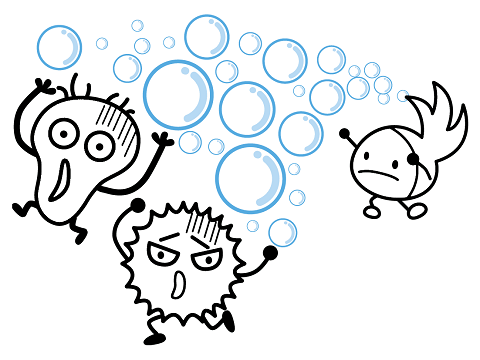 ぬり絵あわぶくばぶるん光線