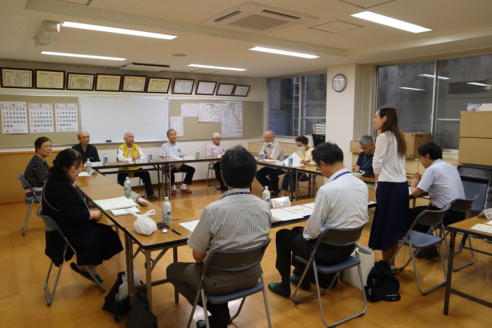 懇談の様子