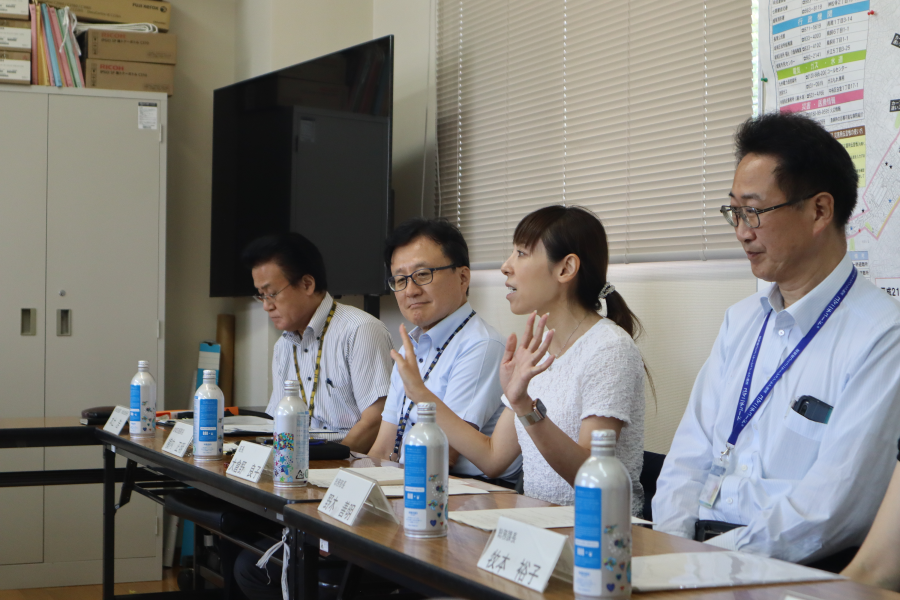 大倉野区長のコメント