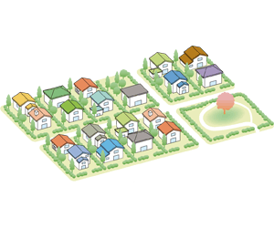 街のルールづくりのイラスト1