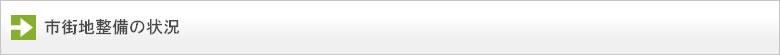 市街地整備の状況
