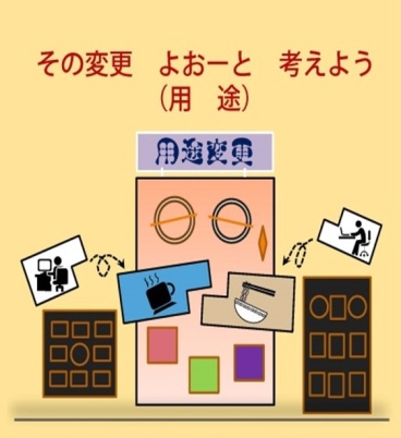 その変更よおーと（用途）考えよう