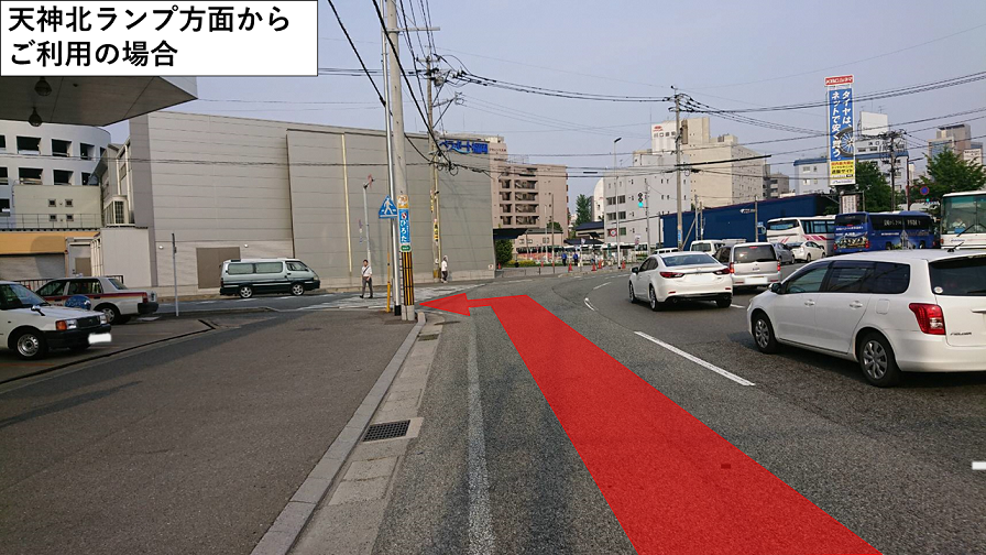 画像：ボートレース福岡第１立体駐車場の案内写真1