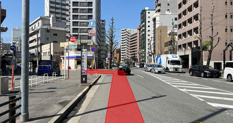 画像：住吉パーキング案内１