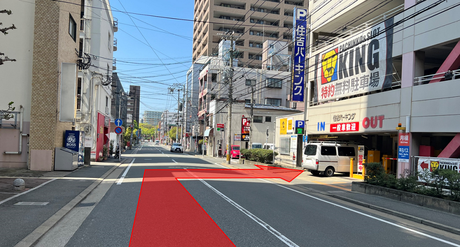 画像：住吉パーキング案内３