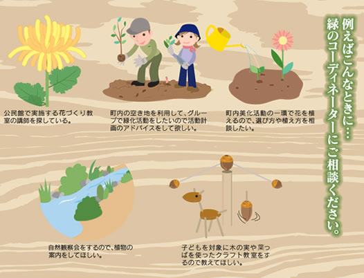 緑のコーディネーターについての画像。詳細は次に記載。