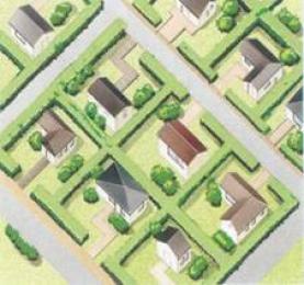 住環境が整理されているイラスト画像