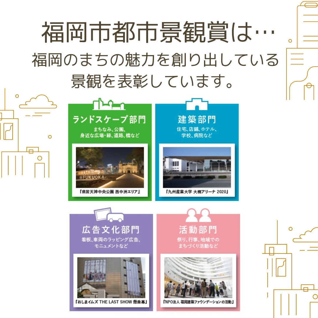 都市景観賞の説明画像2、詳細は次に記載