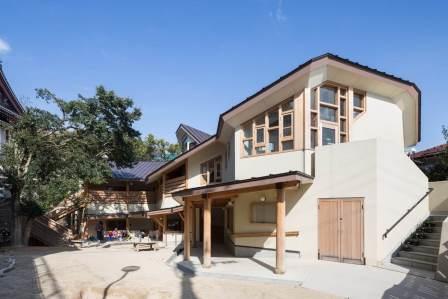 写真：森のおうち保育園外観