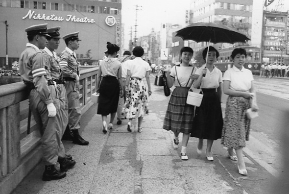 【昭和30年代】東中洲　昭和34年(写真大)