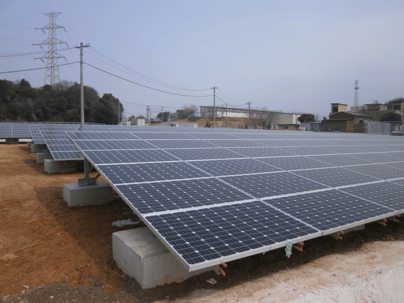 蒲田メガソーラー発電所の画像