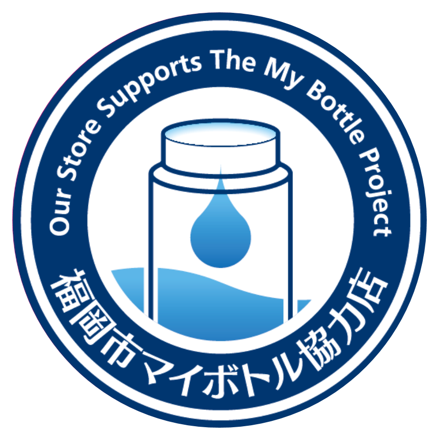 福岡市マイボトル協力店ステッカー