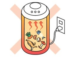 乾燥式生ごみ処理器画像