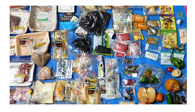 実際に捨てられていた手つかず食品