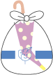 画像：指定袋に入った傘の絵