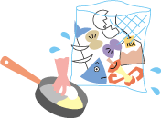 画像:生ごみの絵