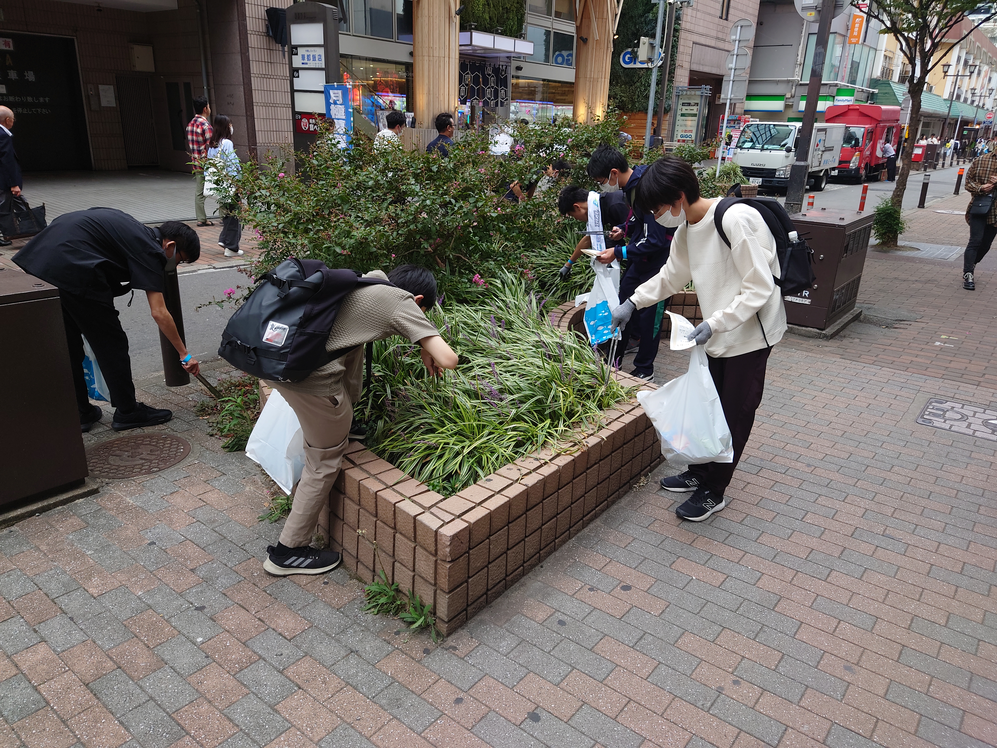 清掃活動の様子②