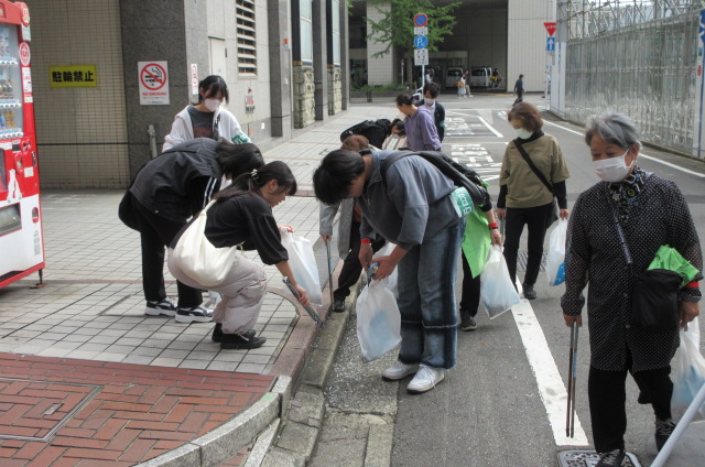 清掃活動の様子②