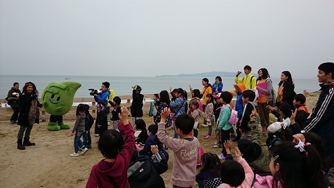 宝探しツアーの様子