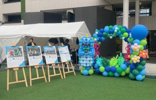 受賞者紹介ブースの写真