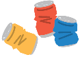 空き缶のイラスト