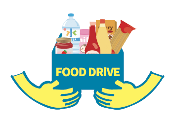 箱に入った食品のイラスト