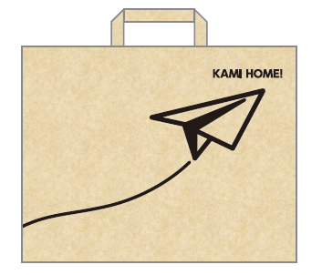 「KAMIHOME」オリジナル紙袋