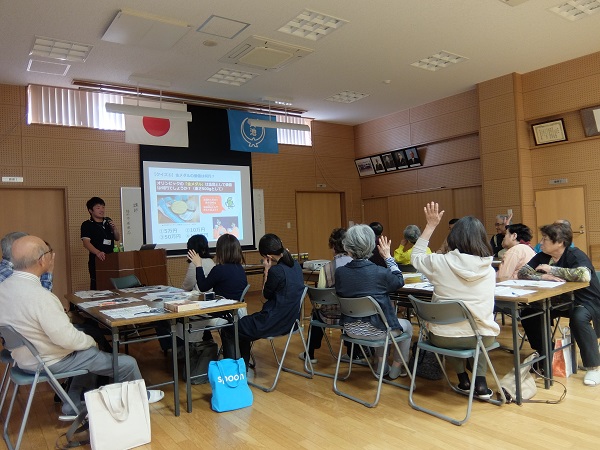 出前講座のようす