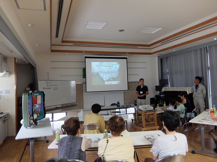 環境科学課講義の様子