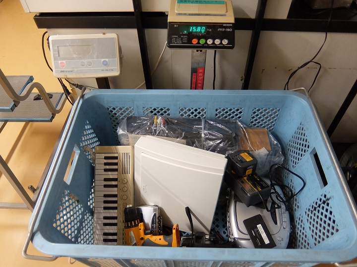 小型家電イベント回収