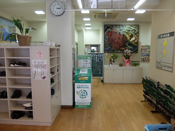 回収ボックス設置場所の写真