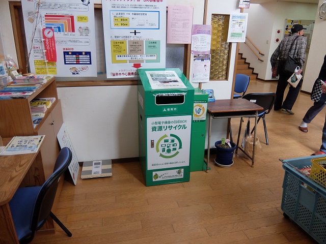 回収ボックス設置状況