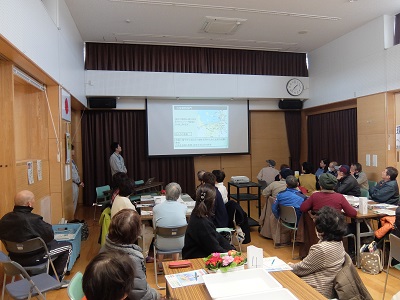 出前講座での講義のようす