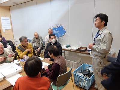 出前講座のようす