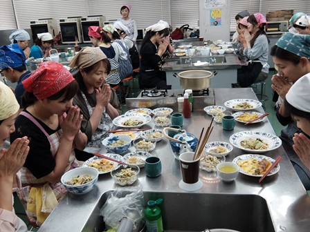 エコクッキングの様子１