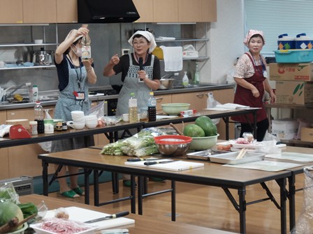 エコクッキングの様子