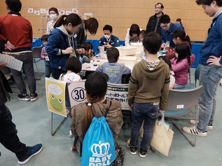 ペットボトルで空気砲作り