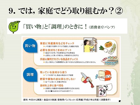 資料　家庭でどう取り組むか